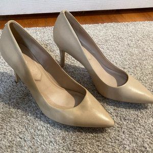 Nude Aldo  leather heels size 8